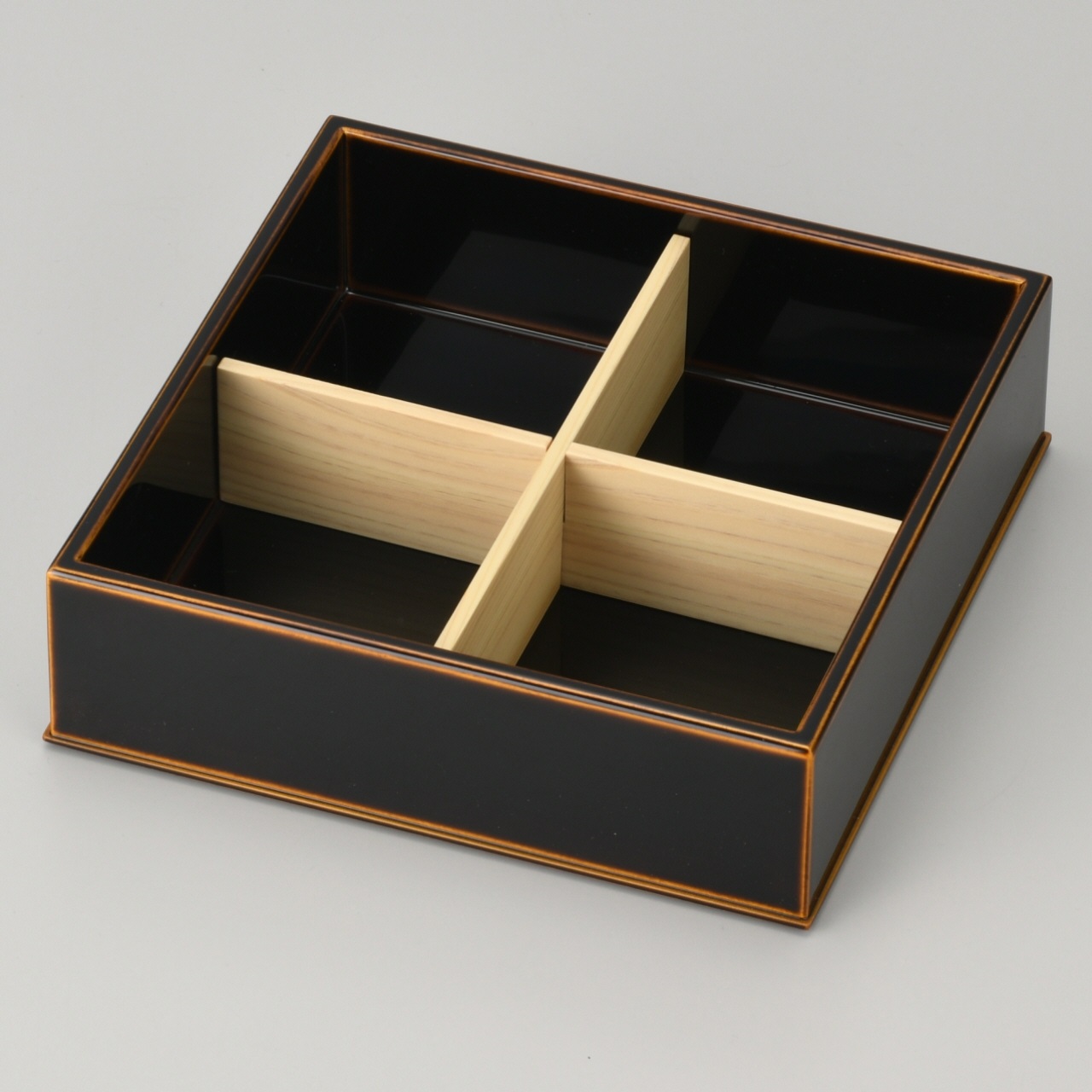 溜春慶 角重箱6.0