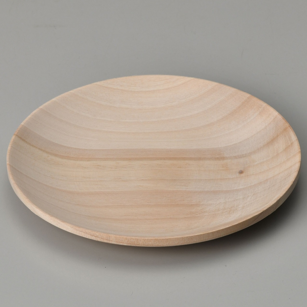 木地）銘々皿13.5cm -2455-